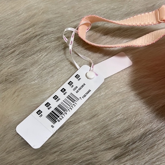 New FREYA ICON AA16633MIX Pink Nude Lace 38G Underwire Sexy Bow Bra - Picture 8 of 12